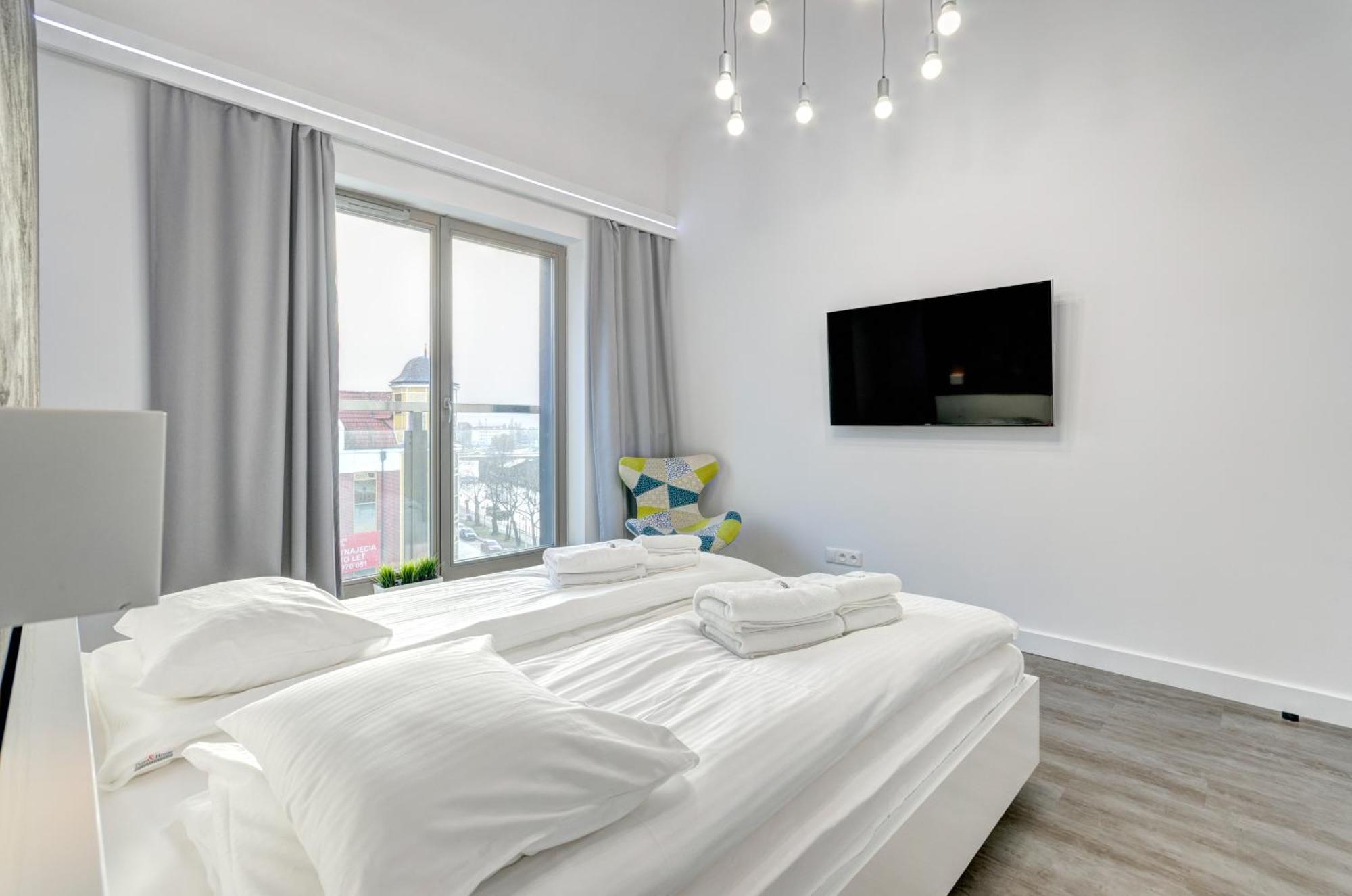Waterlane Riverside - Spa, Pool, Gym & Parking By Downtown Apartments Gdańsk Quarto foto