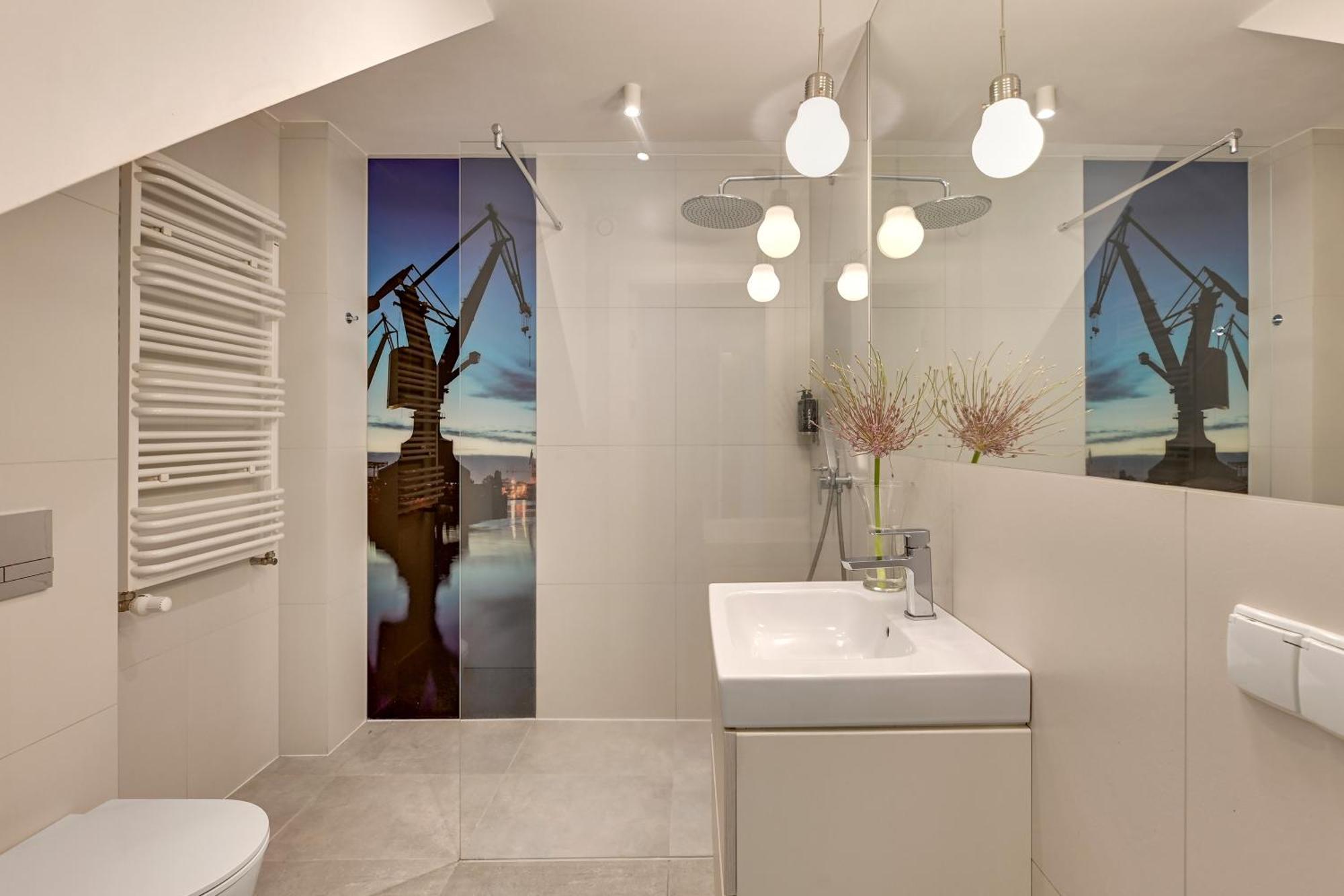 Waterlane Riverside - Spa, Pool, Gym & Parking By Downtown Apartments Gdańsk Quarto foto